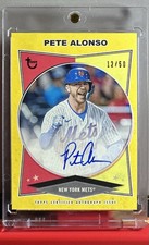 2023 Topps Brooklyn Collection - Autographs Pete Alonso #AC-PA Gold /50 (AU)