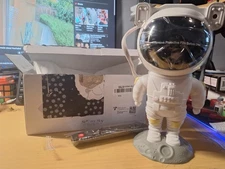 SFOUR Astronaut Galaxy Projector Night Light，Lights for Bedroom,Kids Room Decor