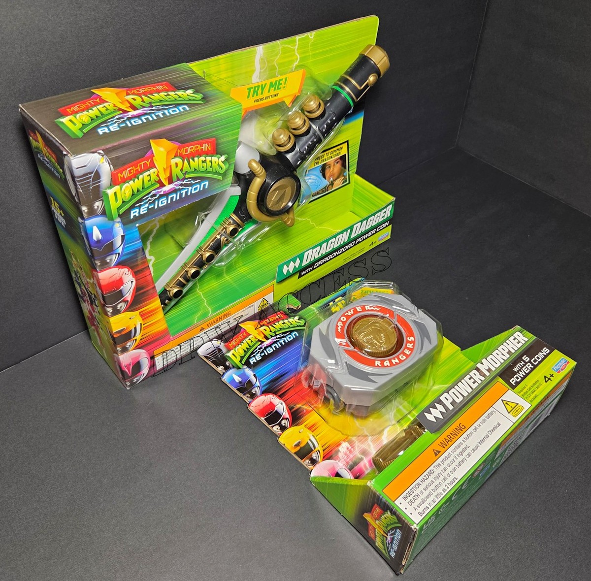 パワーレンジャー POWER MORPHER ドラゴンバックラー Mighty Morphin
