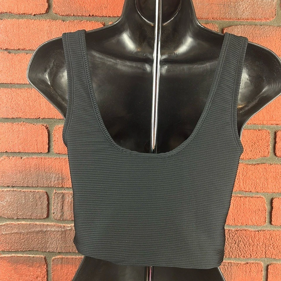 Coral Reef Woman Small Crop Top – Activewear, Workout - Image 3 of 4