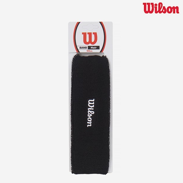 Wilson Headband Headwear Unisex Tennis Badminton Sports Training Band Black NWT 4490₽