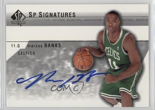 Marcus Banks #MA-A 2003 SP Authentic Signatures card