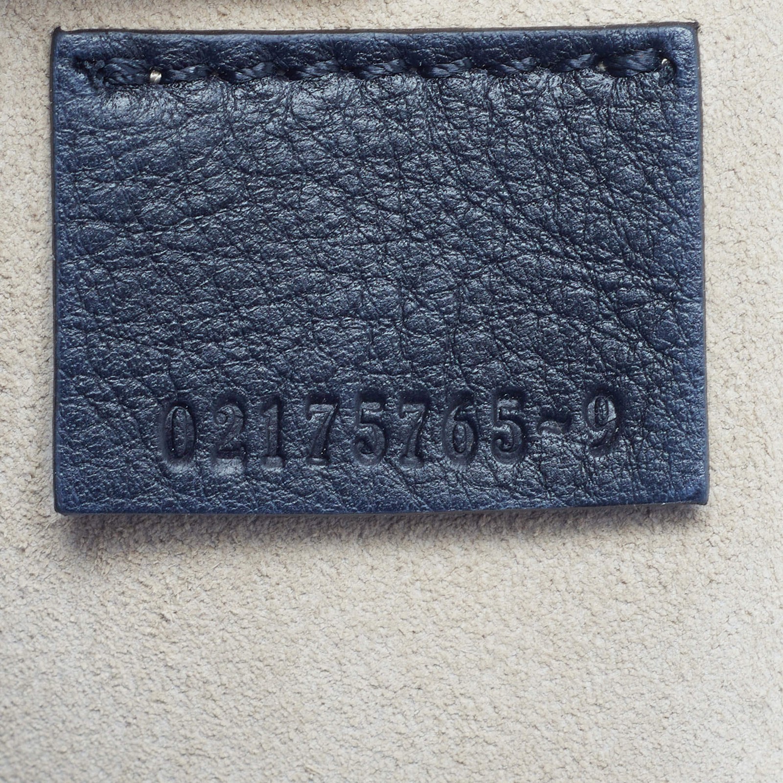 Chloe Drew Patchwork Mini Blue Chain Shoulder Bag - image 9