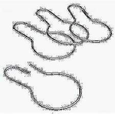 Shower Curtain Rings Hooks 100 Metal Shower Ring