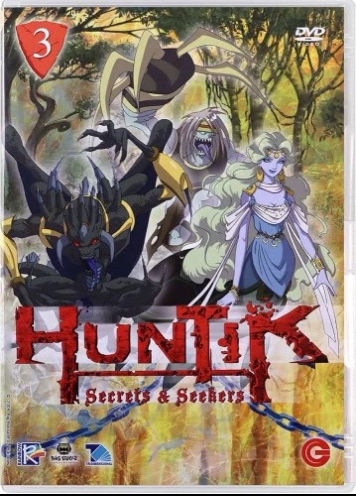 Huntik - Secrets & Seekers DVD Brand New Sealed - Italian Release - Region 2