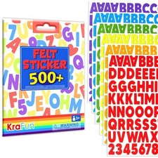 Felt Sticker Kit for Beginner Toddlers, Kids Arts  Crafts, Felt Sticker - Boy