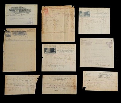1890 ADVERTISING EPHEMERA DOCUMENTS BUSINESS LETTER LOUISVILLE KENTUCKY