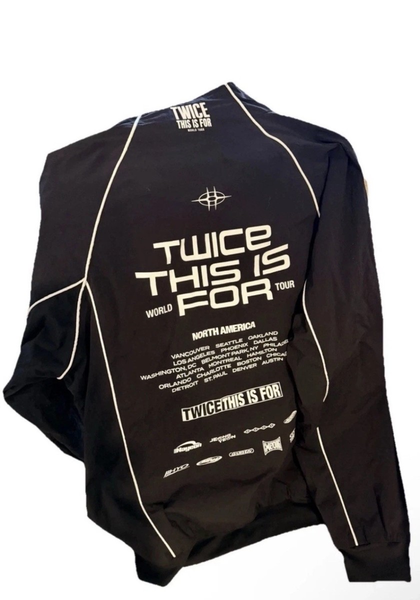 twice this is for シドニー　VIP ジャケット Official TWICE THIS IS FOR World Tour Track Jacket Small + VIP