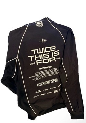 Official TWICE THIS IS FOR World Tour Track Jacket Small + VIP