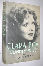 CLARA BOW: RUNNIN' WILD By David Stenn - Hardcover *Excellent Condition*