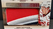 2010-11 Panini Dominion Jeff Skinner Mammoth 4-Color Patch #/25 NHL Rookie