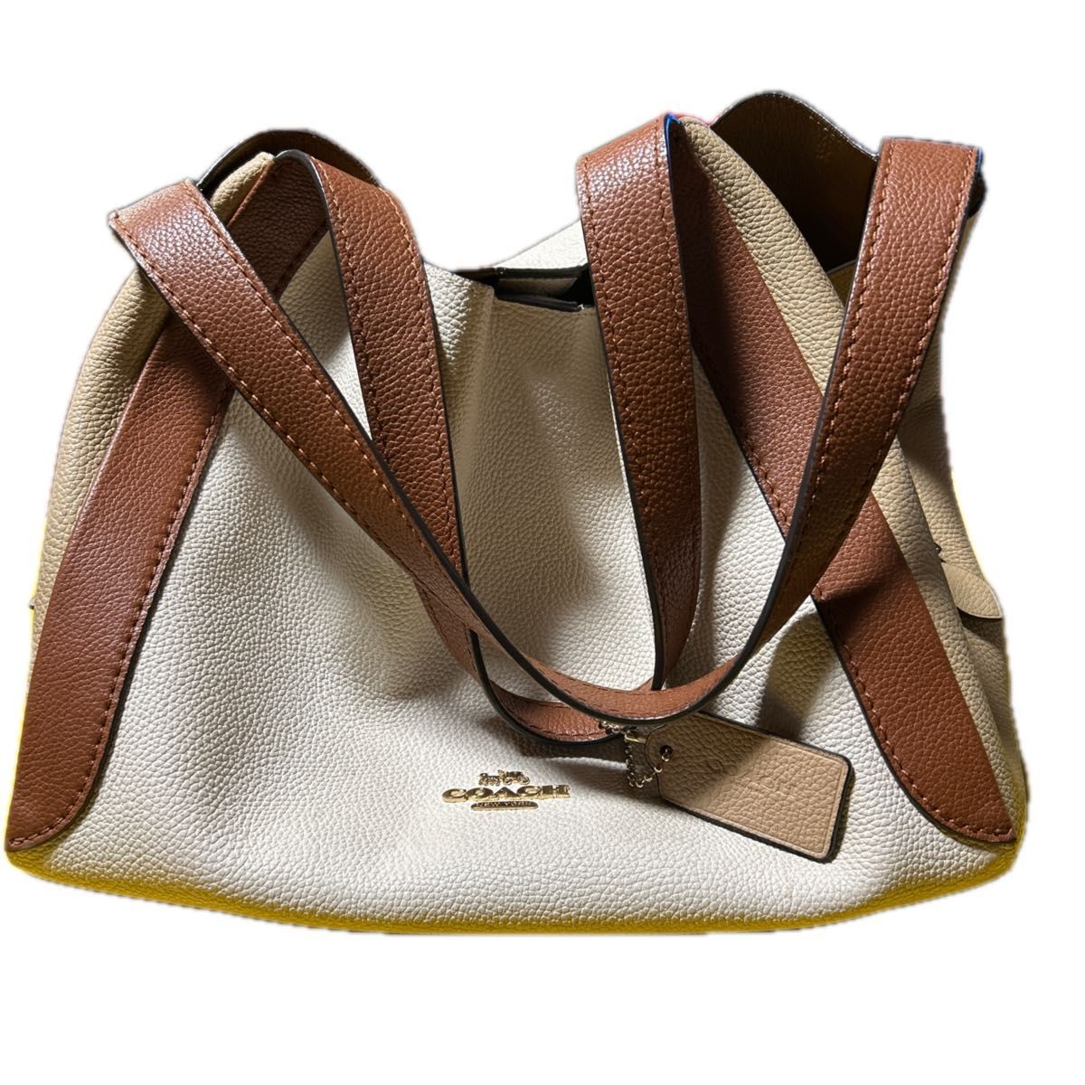 COACH Hadley Hobo Colorblock Bag Coming Soon in Japan