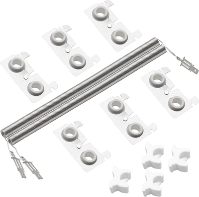 #ad Upgraded Dryer Heating Element Coils Kit WE11X10007 WE11M23 with 6 Ceramics Insu $35.95