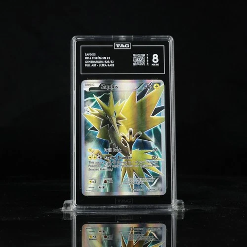 2016 Pokemon XY Generations Zapdos #29/83 Full Art Ultra Rare TAG 8 NM-MT