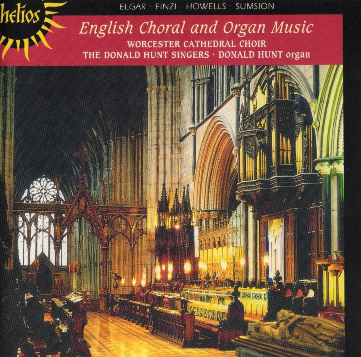 English Choral and Organ Music / Worcester Cathedral Choir · Donald Hunt