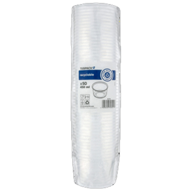 5903424308217 Pojemnik transparentne PP FI 115mm450ml50 sztTUSIPACKGuillin 4490₽