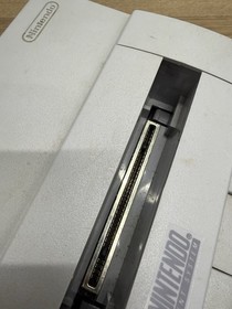 Super Nintendo SNES System Console With 2 Controllers, AC & A/V Cords, 12 Games