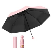 Travel Mini Umbrella Portable Sun Blocking UV Protection Umbrella Windproof Ligh