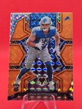 2022 Panini Mosaic Prizm Rookie Aidan Hutchinson #320 Lions Football
