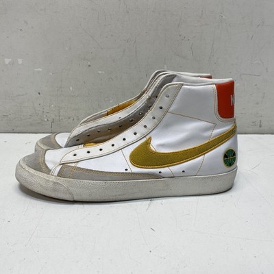 Nike Blazer Mid '77 Rayguns White Stadium Green Gold Size 10.5