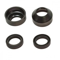 Gabelsimmerring-Satz Dichtung Mit Staubkappen FüR Suzuki GSX 250 Bj. 1980-1981