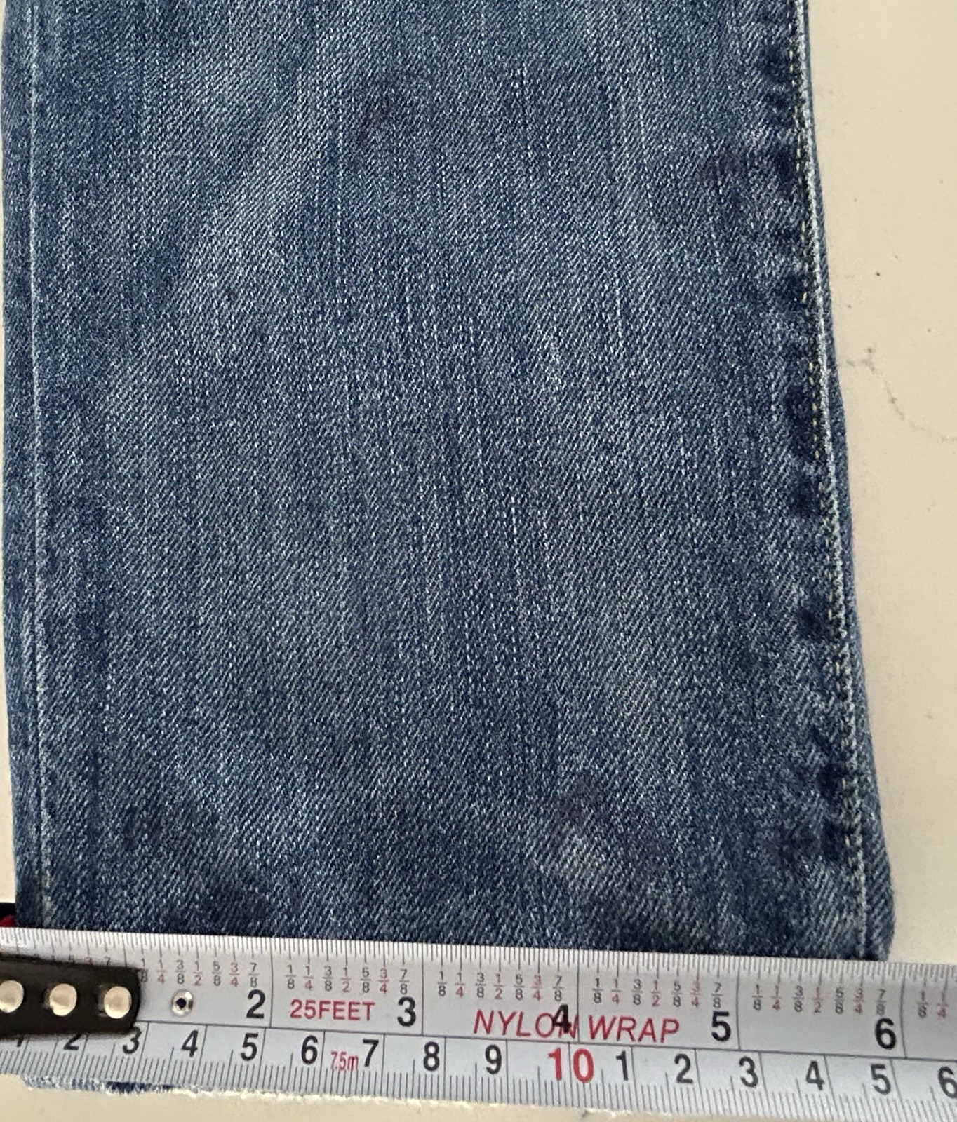 Polo Ralph Lauren Distressed Patchwork Jeans Size… - image 21