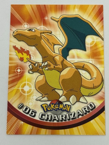 Pokemon 2000 Topps TV Edizione Animazione Serie 3 Charizard #06