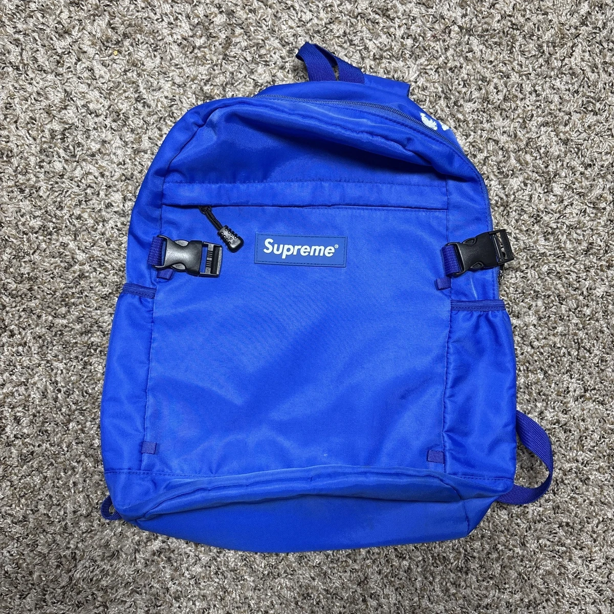 Supreme Backpack Blue Bags for Men for sale - eBay