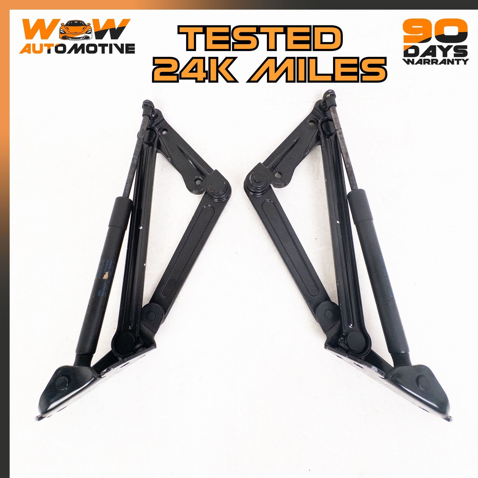 07-18 BENTLEY CONTINENTAL GTC TRUNK LID HINGES LIFT SUPPORT SHOCK ABSORBER OEM
