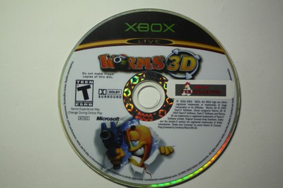 Worms 3D - Xbox - Disc Only ***SEE PICTURES*** - Tested