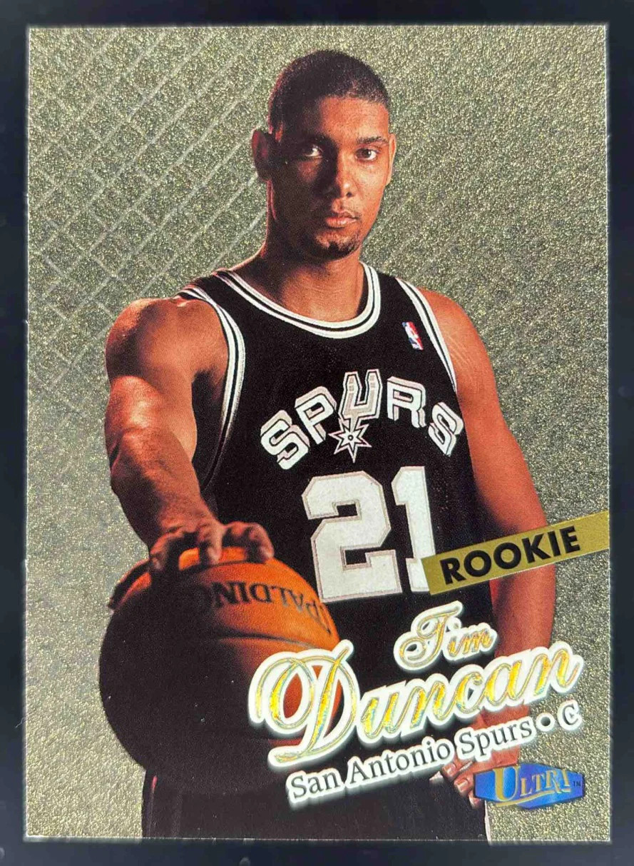 1997-98 Fleer Ultra Gold Medallion #131G Tim Duncan RC