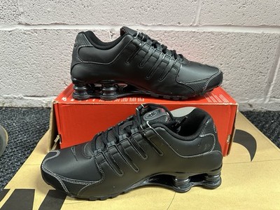 Size 9.5 - New Nike Shox NZ Black/Varisty Red-White 378341-017 | eBay