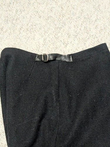vintage 1930s wool pants CHIPPEWA woolen mills 30x30 black HUNTING lumberjack - Picture 8 of 9