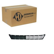 DIEDERICHS BLENDE SCHWARZ STOßSTANGE UNTEN passend für PEUGEOT 107 | 4211244