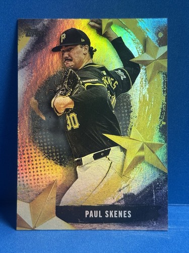 2025 Topps Series 1 Paul Skenes SMLB-27 Stars of MLB Pirates - Picture 1 of 10