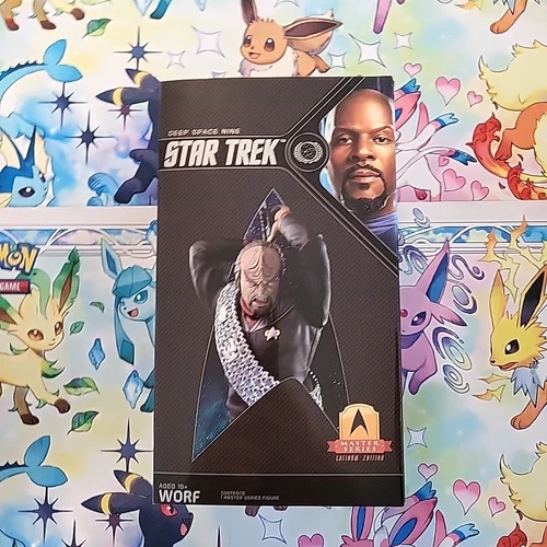 Star Trek Deep Space Nine Figur Worf ( Master Series )