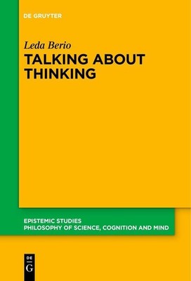 Talking About Thinking Leda Berio