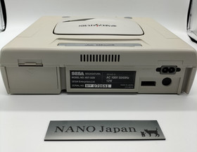 Sega Saturn Console HST-3220 White Model System Controller Tested Japan