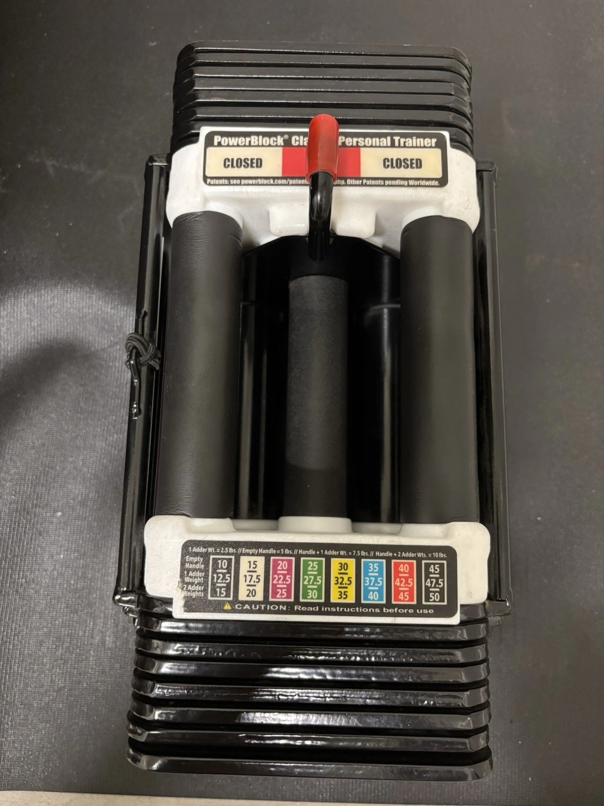 PowerBlock Classic 50 Adjustable Dumbbell 5-50 lbs Home Gym Weight
Opens in a new window or tab