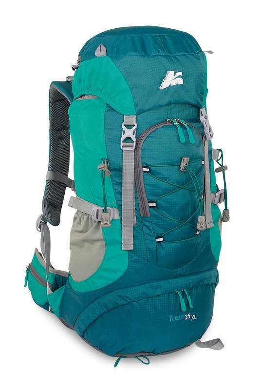 Mochila De Trekking TOBA 35 LITROS Petróleo