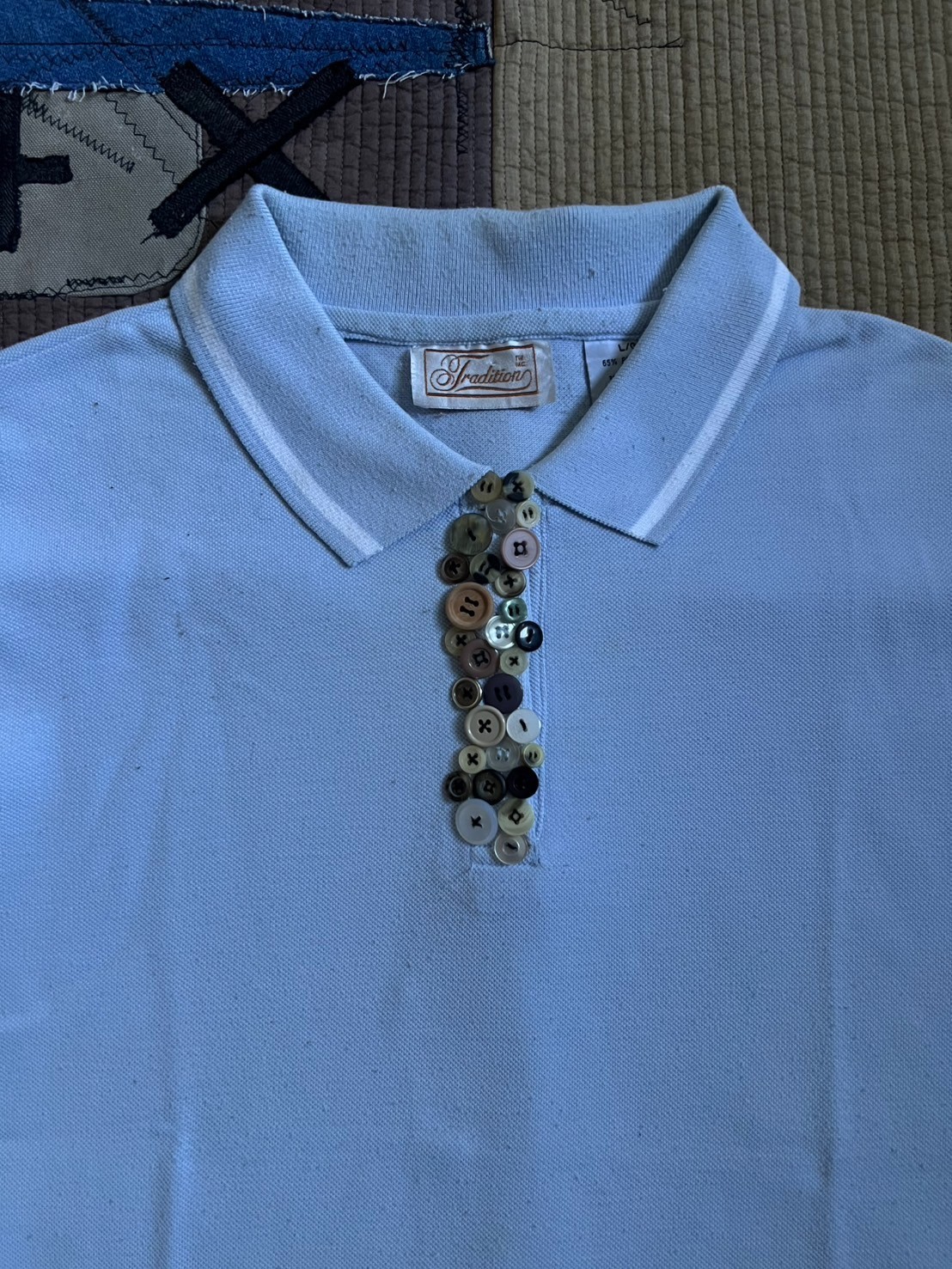 Multiple Buttons Polo tee - image 1