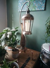Lobby Very Large Lantern withLarge Hanger Lovely Item Hand Crafted 3 Feet Tall