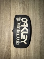 Vintage Oakley Sunglass Case Retro 80s/ 90s Black/White High Definition Optics