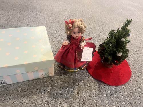 Madame Alexander My First Christmas Lenox Doll & Tree In Box