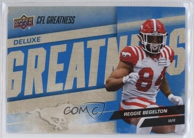 2024 Upper Deck CFL CFL Greatness Deluxe 77/250 Reggie Begelton #93 r6v