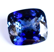 Natural Ceylon Blue Sapphire 74.05 Ct Cushion FLAWLESS Certified Loose Gemstone