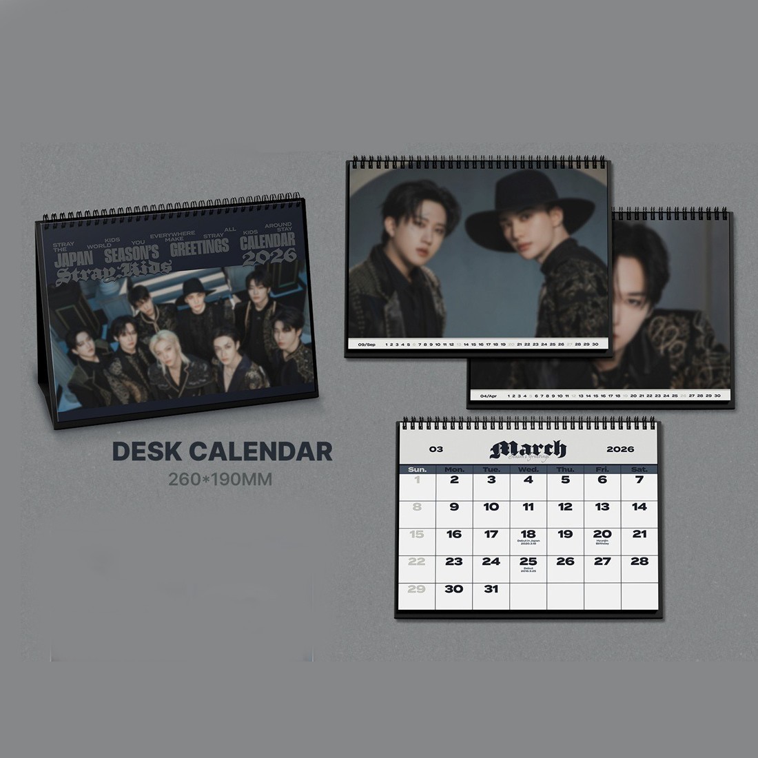 Stray Kids JAPAN 2026 SEASON'S GREETINGS “FORCE” JYP ORIGINAL MD