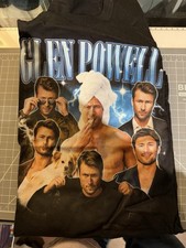 Netflix Promo Glen Powell Hit-Man T-Shirt Größe L
