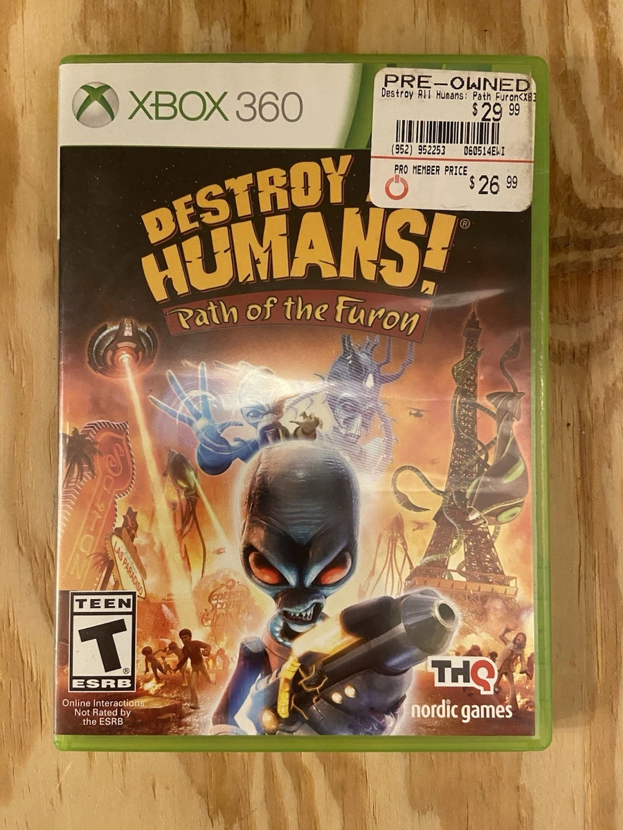 Destroy All Humans! Path of the Furon Video Games for sale | eBay