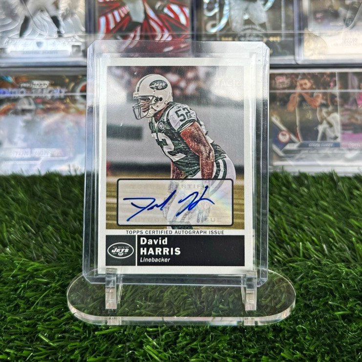 Topps 2010 Topps Magic David Harris Autographs Auto #58 New York Jets NFL